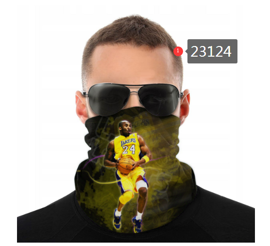 NBA 2021 Los Angeles Lakers #24 kobe bryant 23124 Dust mask with filter->->Sports Accessory